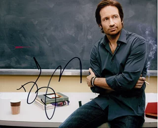 David Duchovny autograph