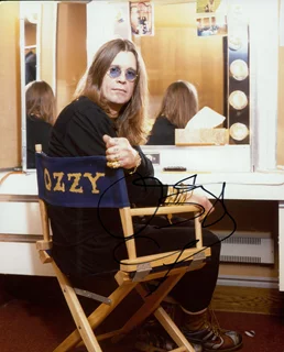 Ozzy Osbourne autograph