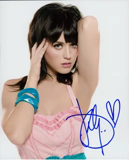 Katy Perry autograph