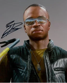 Eugene Byrd autograph