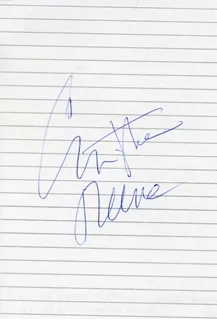 Christopher Reeve autograph