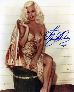 Mamie Van Doren autograph