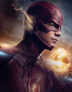 Grant Gustin autograph