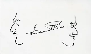 Vincent Price autograph