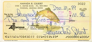 Amanda Blake autograph