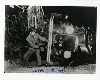 Michael J. Pollard autograph