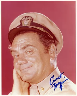 Ernest Borgnine autograph