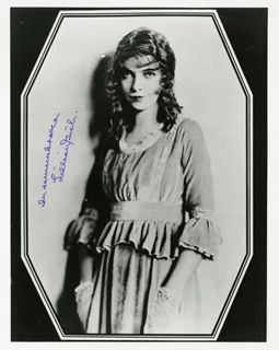 Lillian Gish autograph
