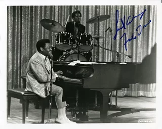 Fats Domino autograph