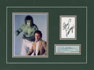 The Incredible Hulk autograph