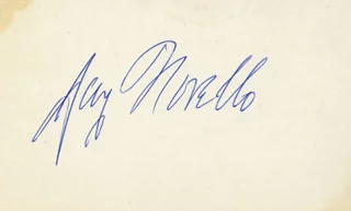 Jay Novello autograph