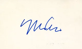 Yoko Ono autograph
