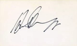Arnold Schwarzenegger autograph