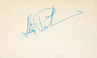 Slim Pickens autograph