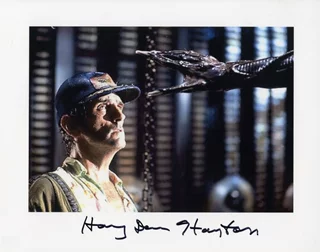Harry Dean Stanton autograph
