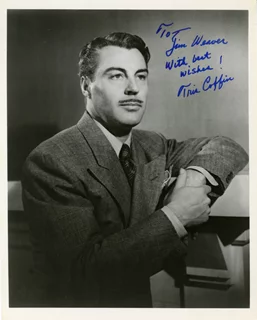 Tris Coffin autograph