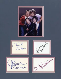 Laverne & Shirley autograph