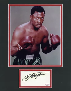 Joe Frazier autograph