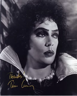 Tim Curry autograph