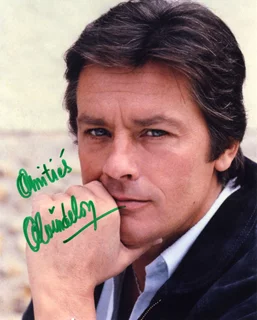 Alain DeLon autograph