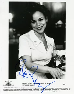 Rosie Perez autograph