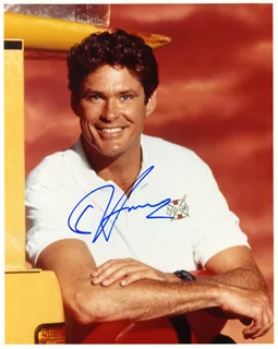 David Hasselhoff autograph