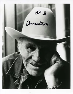 R. G. Armstrong autograph
