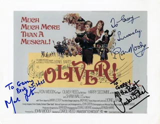Oliver! autograph