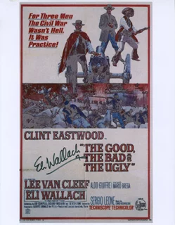 Eli Wallach autograph