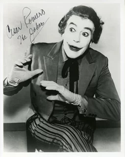 Cesar Romero autograph