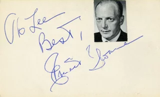 Everett Sloane autograph