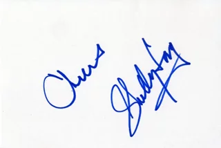 Shelley Long autograph