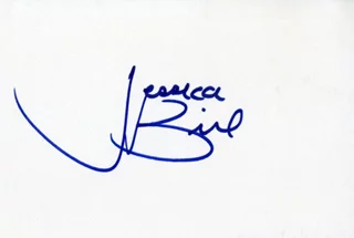 Jessica Biel autograph