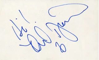 Neil Diamond autograph