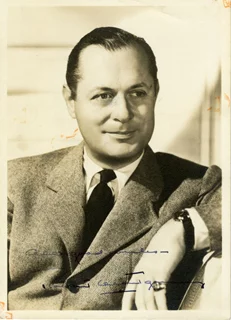 Robert Montgomery autograph
