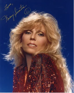 Nancy Sinatra autograph