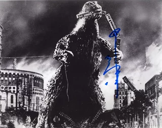 Haruo Nakajima autograph