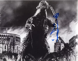 Haruo Nakajima autograph