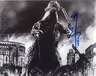 Haruo Nakajima autograph