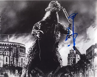Haruo Nakajima autograph
