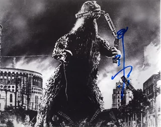 Haruo Nakajima autograph