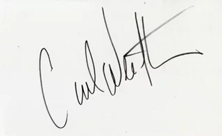 Carl Weathers autograph