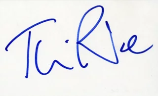 Tim Rice autograph
