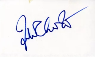 Julie Christie autograph