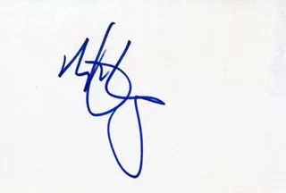 Mark Wahlberg autograph