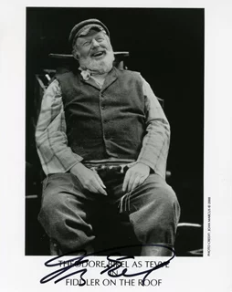 Theodore Bikel autograph