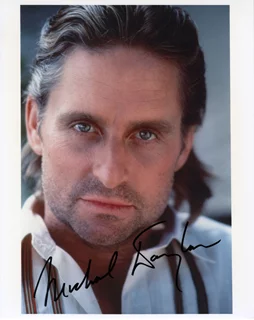 Michael Douglas autograph