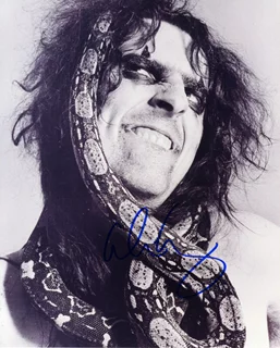 Alice Cooper autograph
