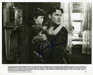 Kurt Russell autograph