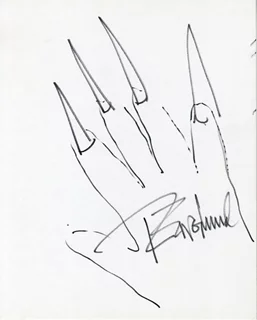 Robert Englund autograph